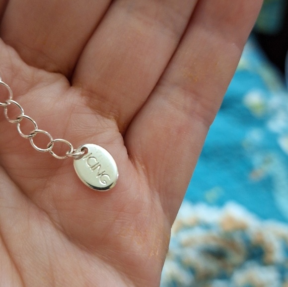 Icing Silver Tone  Rhinestone Faux Pearl Bracelet - Picture 4 of 4